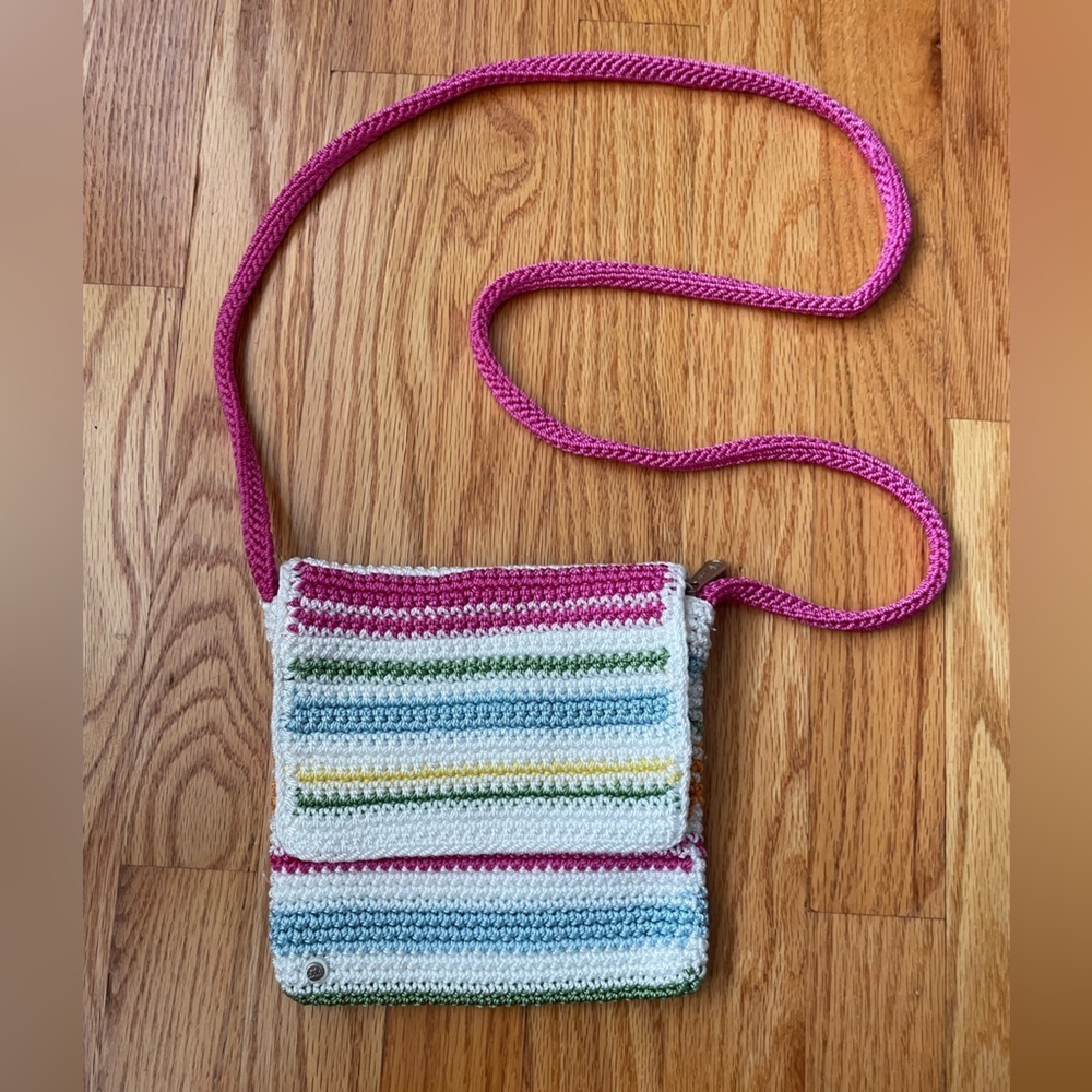 The Sak Classic Mini Crossbody Crochet Bag